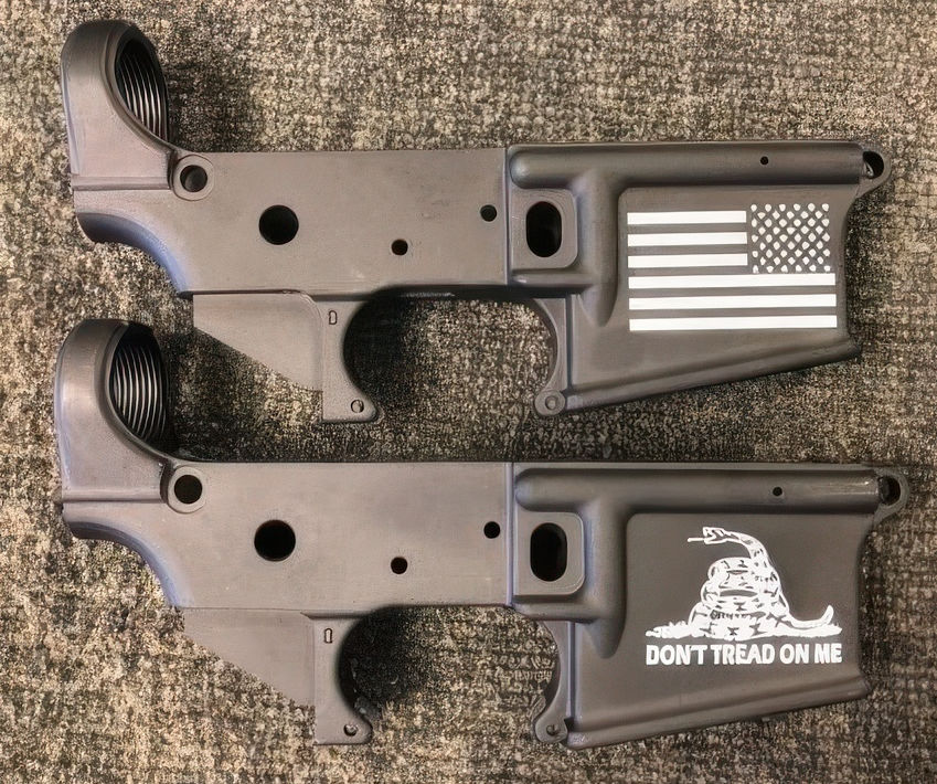 Laser Engraved Firearms