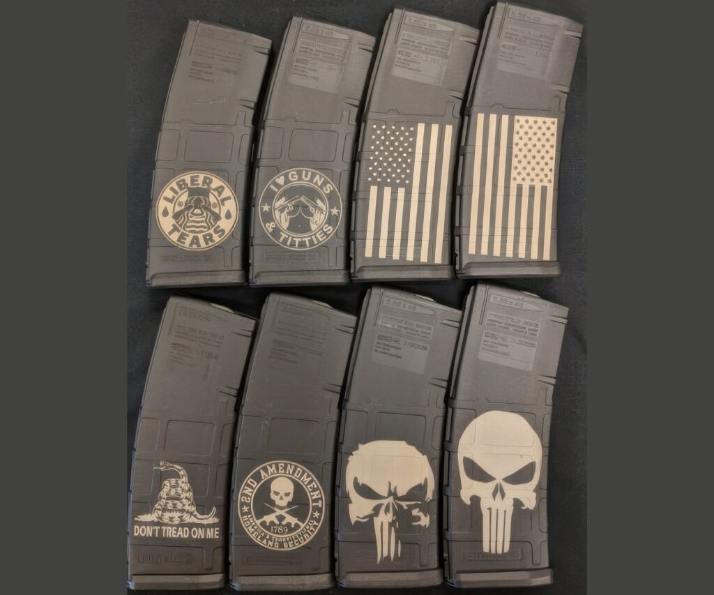 Laser Engraved PMAGS